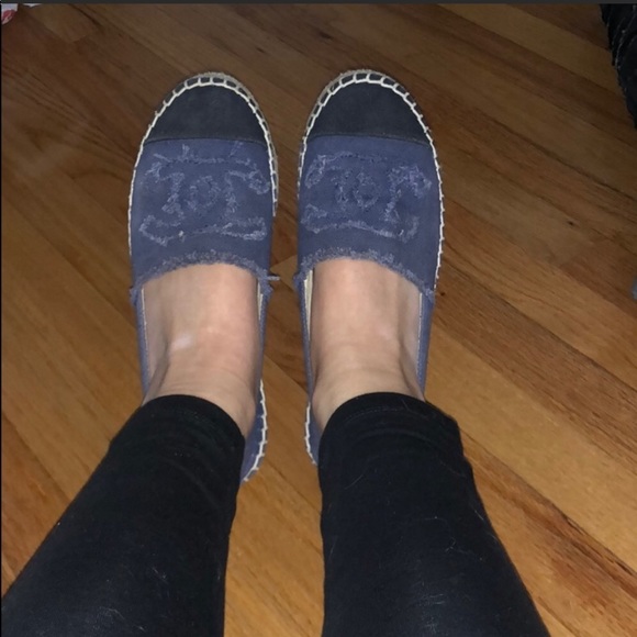 Chanel canvas espadrille flats size 39 - Picture 2 of 4